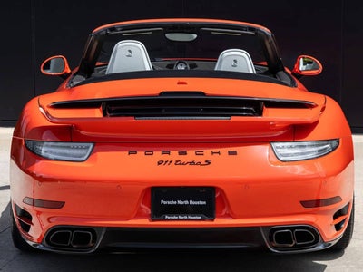 2016 Porsche 911 911 Turbo S Cabriolet