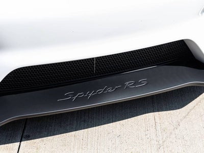 2025 Porsche 718 718 Spyder RS