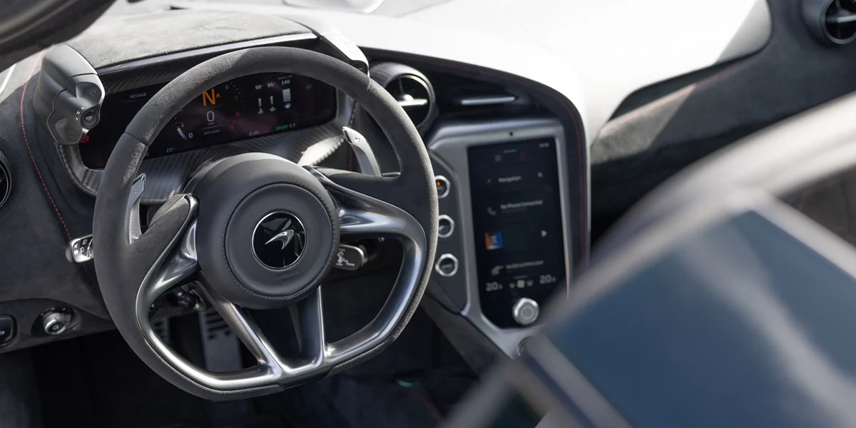 McLaren Houston McLaren W1 interior