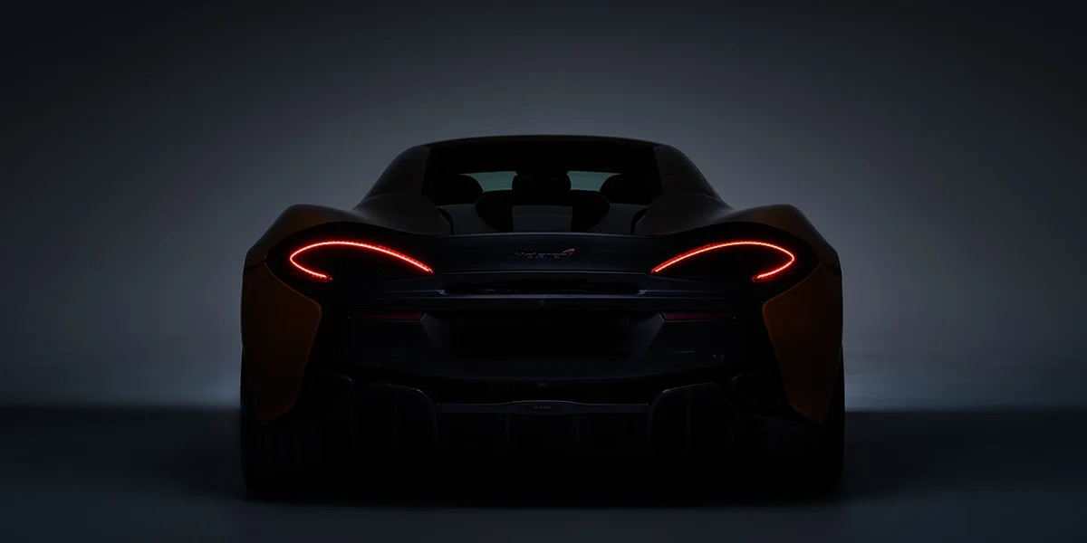 McLaren cockpit infotainment display