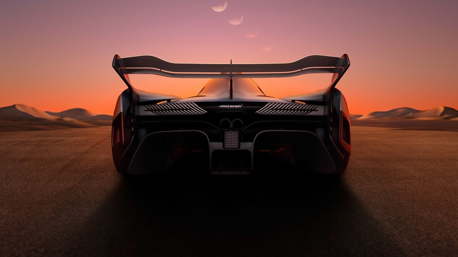 McLaren Solus GT Rear Spoiler