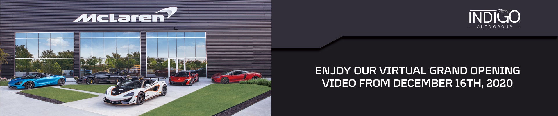 Mclaren Houston Virtual Grand Opening